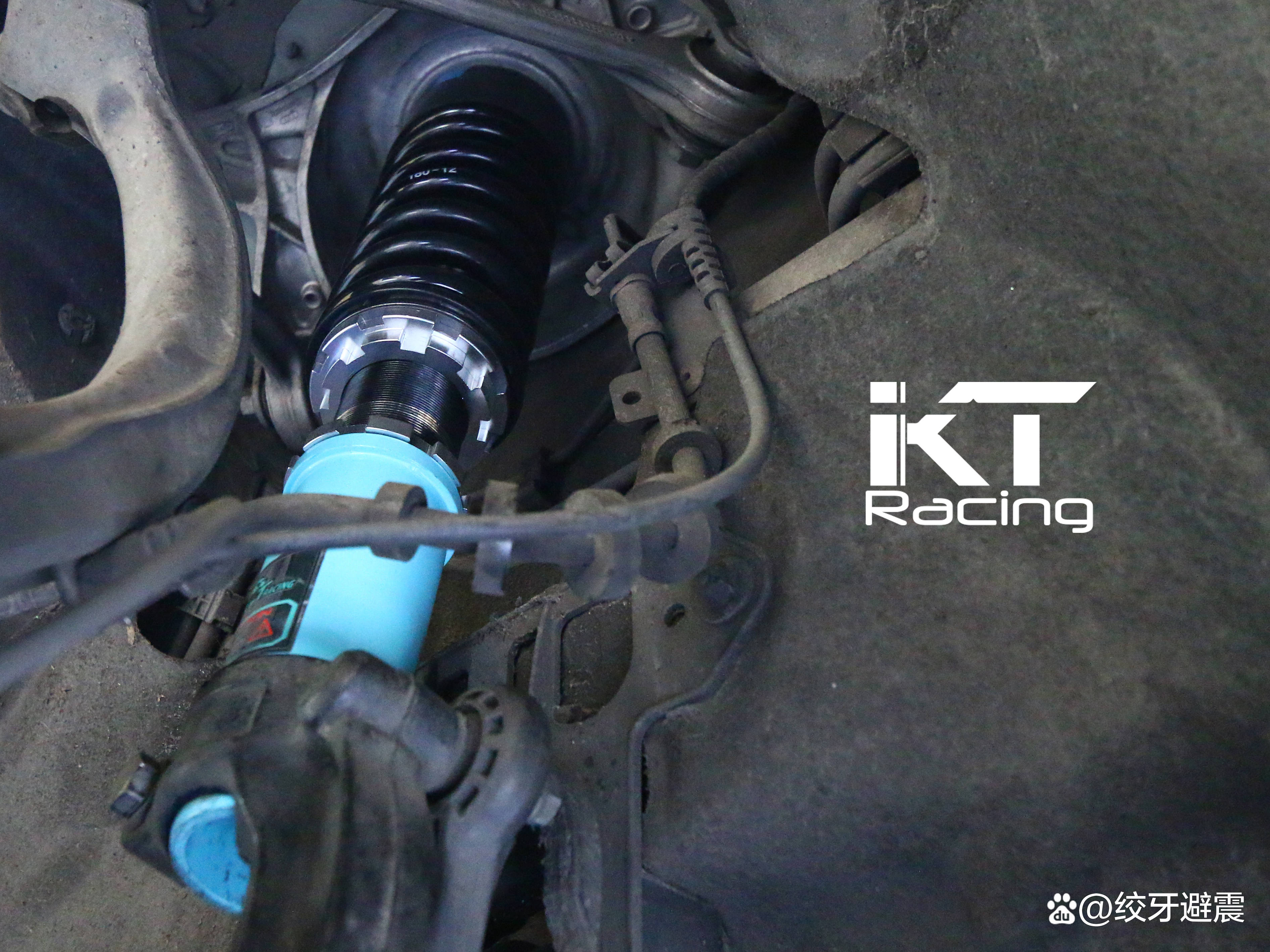 蓄势待发:奥迪a4改装kt绞牙避震案例
