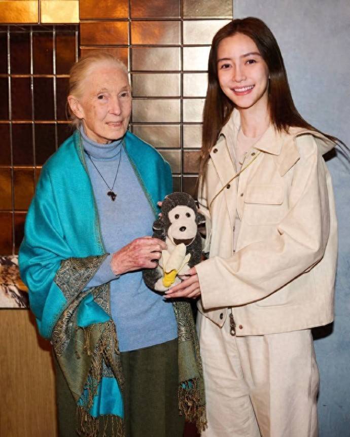 Angelababy慈善行，素装引热议：是对黄晓明姥姥的缅怀还是巧合？