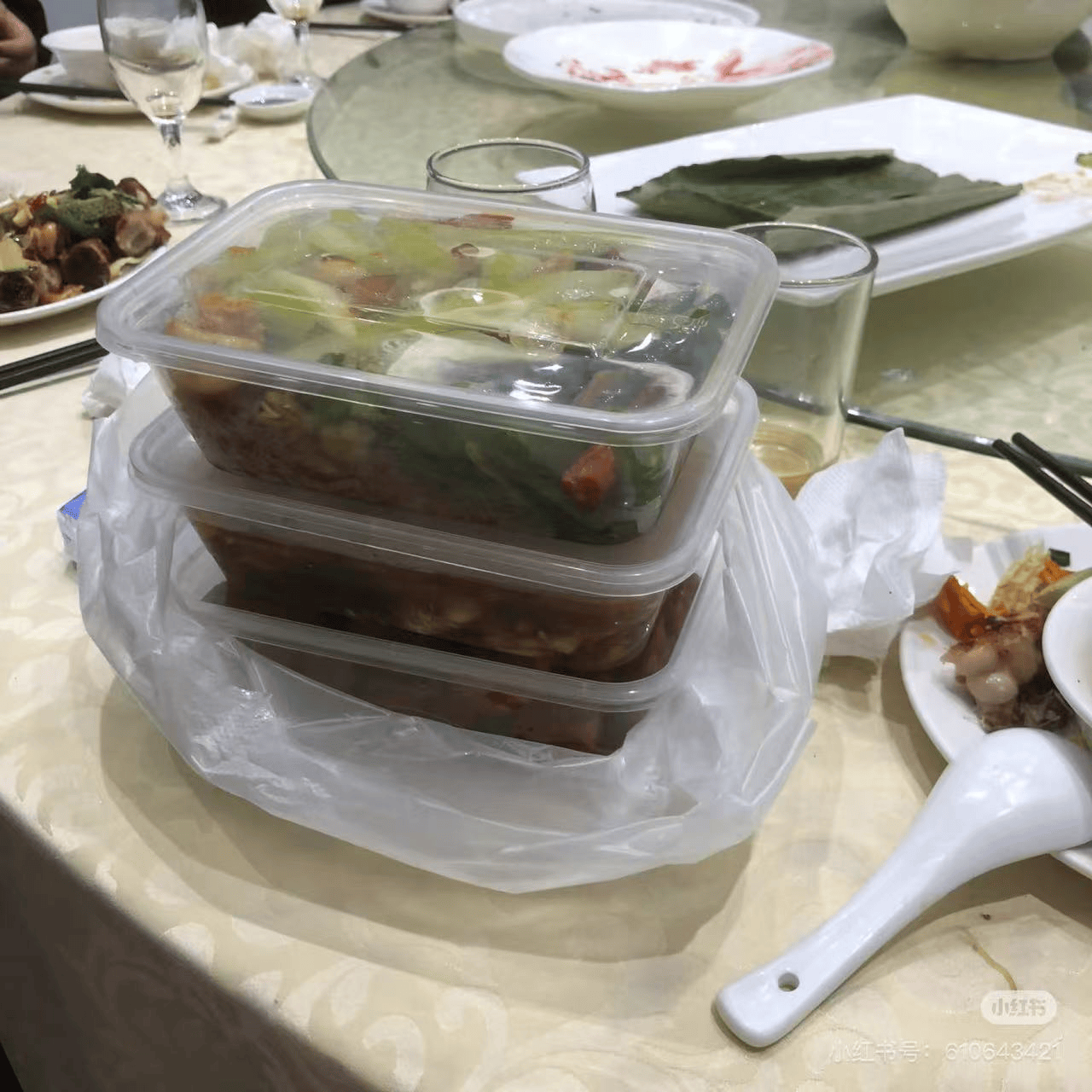 美食真实打包照片图片