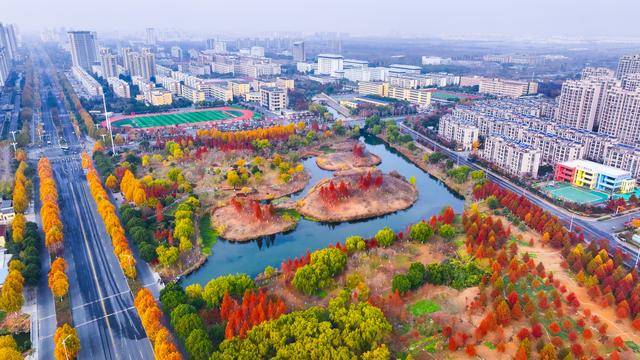 泗洪桃花岛风景区图片