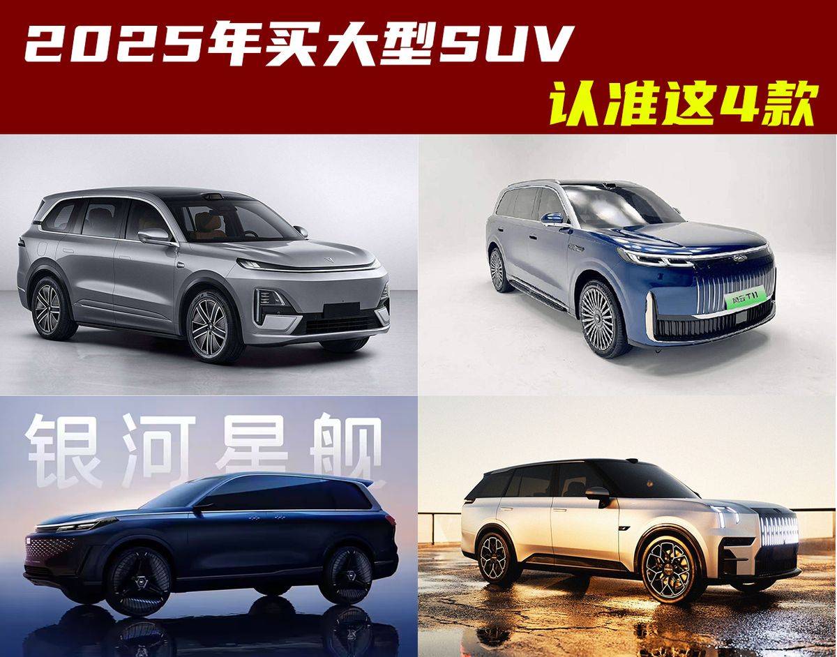 明年想买全尺寸大型SUV，建议认准这4款