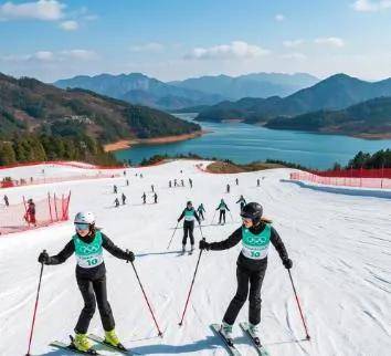 桂林天湖滑雪场门票图片