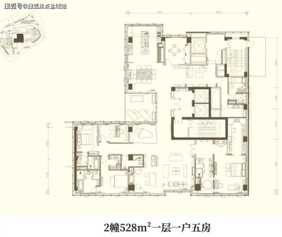 钱塘公馆1300户型图片