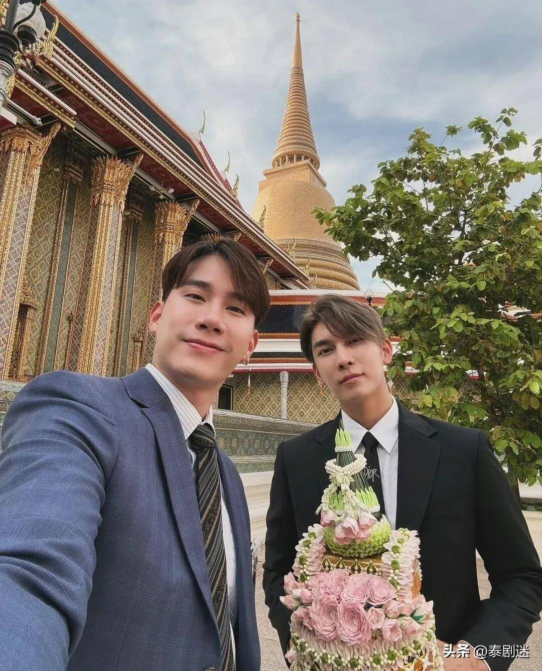原创泰星mew公开示爱未婚夫tul称两年内会结婚男男cp成真