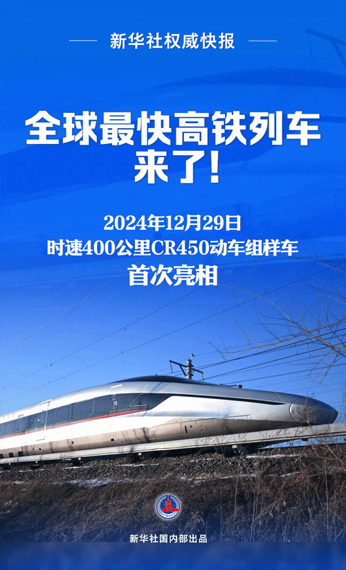 全球最快高铁列车,亮相!