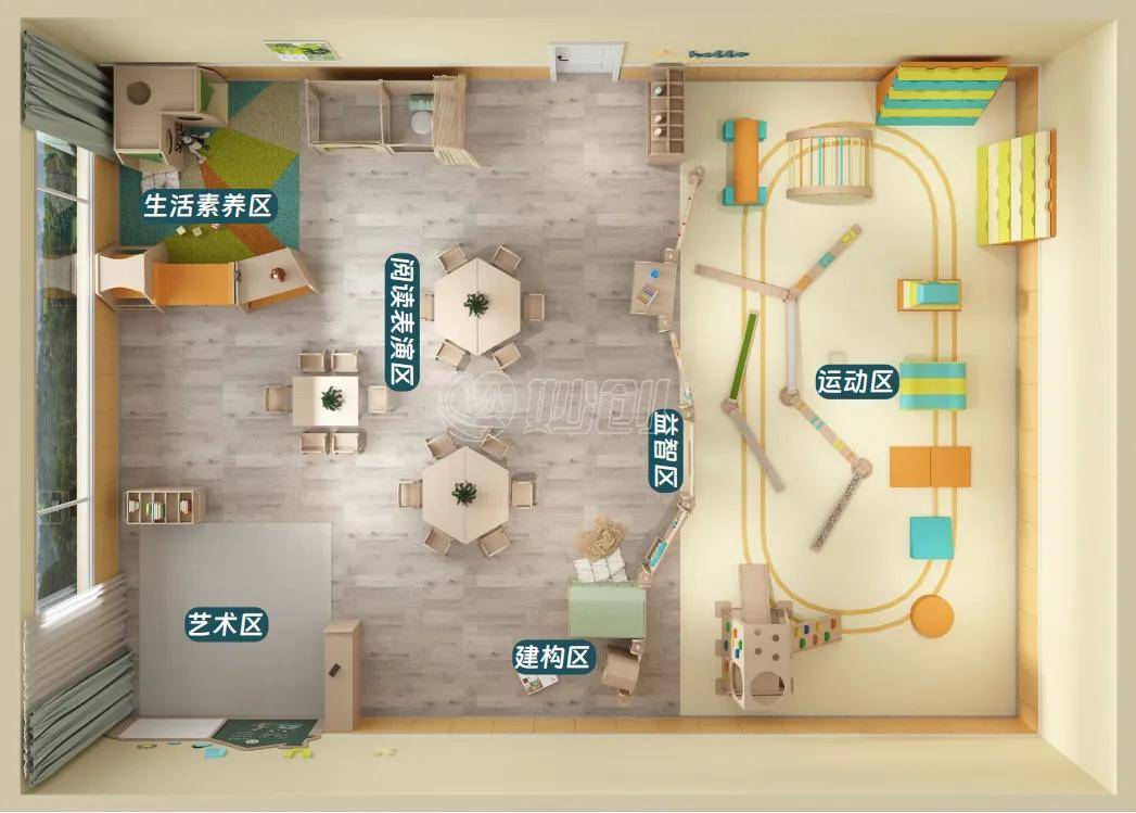 托班方案丨自然之境,区角之美,让空间化繁为简