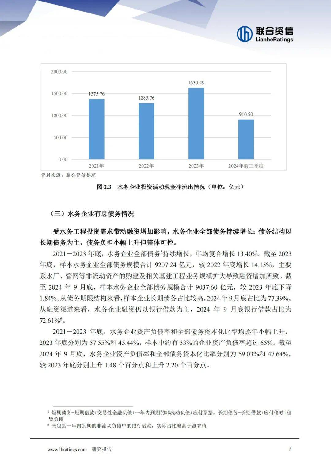 联合资信：2024年水务行业现状与前景如何？水务行业发展趋势报告