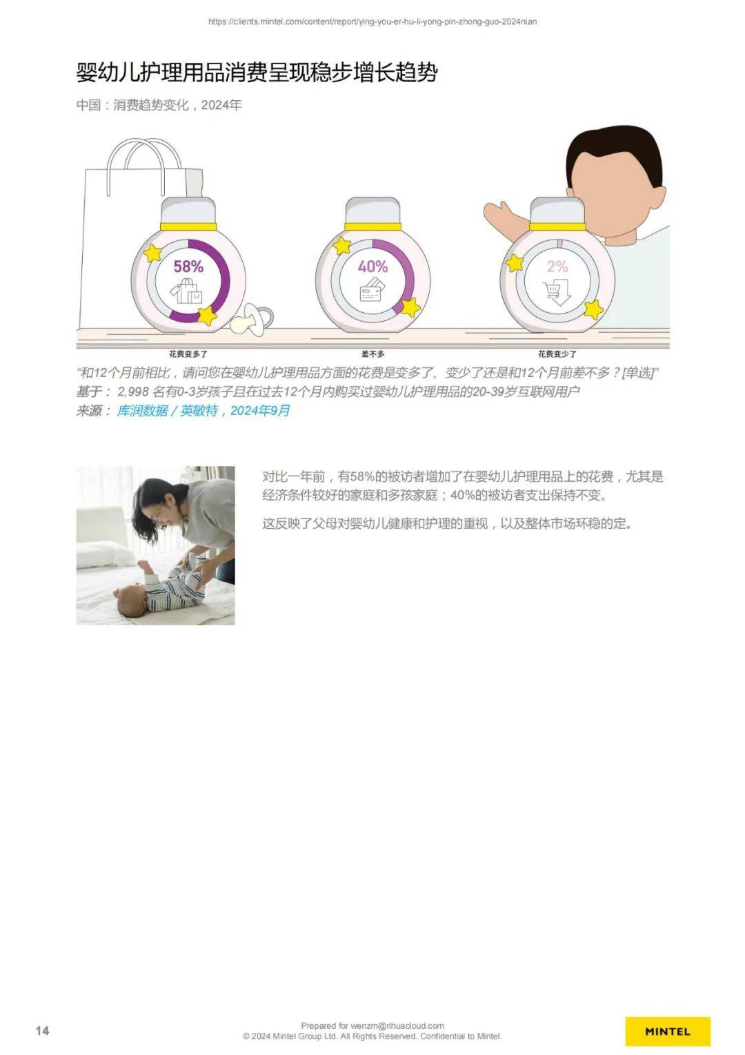 2024年中国婴幼儿护理用品市场分析，婴幼儿护理用品规模有多大