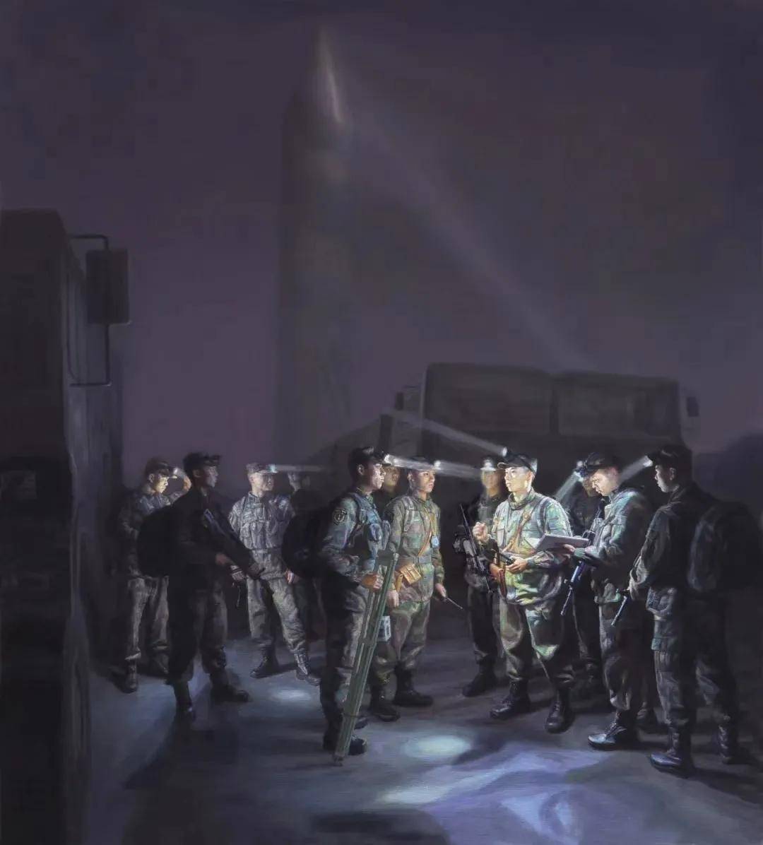 庄洪生油画作品欣赏