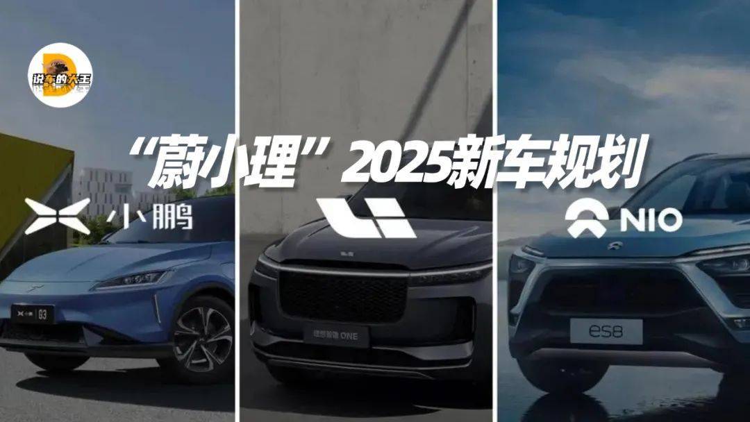 “蔚小理”2025新车规划，10款新车，现款车型将全部换代_搜狐汽车_搜狐网