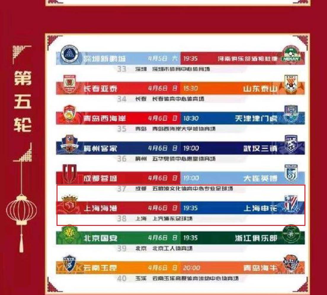 中超申花赛程奇特，前八轮表现关乎夺冠命运 上海申花赛程剖析：前八轮是夺冠关键期
