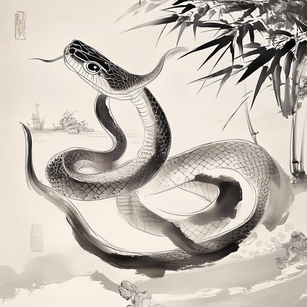 生肖运势查询水墨画图象(十二生肖水墨每日运程)