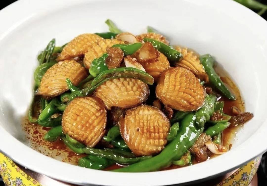 鲍鱼青椒炒肉