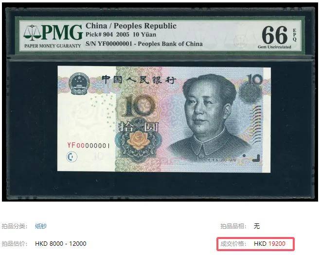 一张15663元!手里的新版10元纸币,这4种号码要留好_冠号_数字_价值