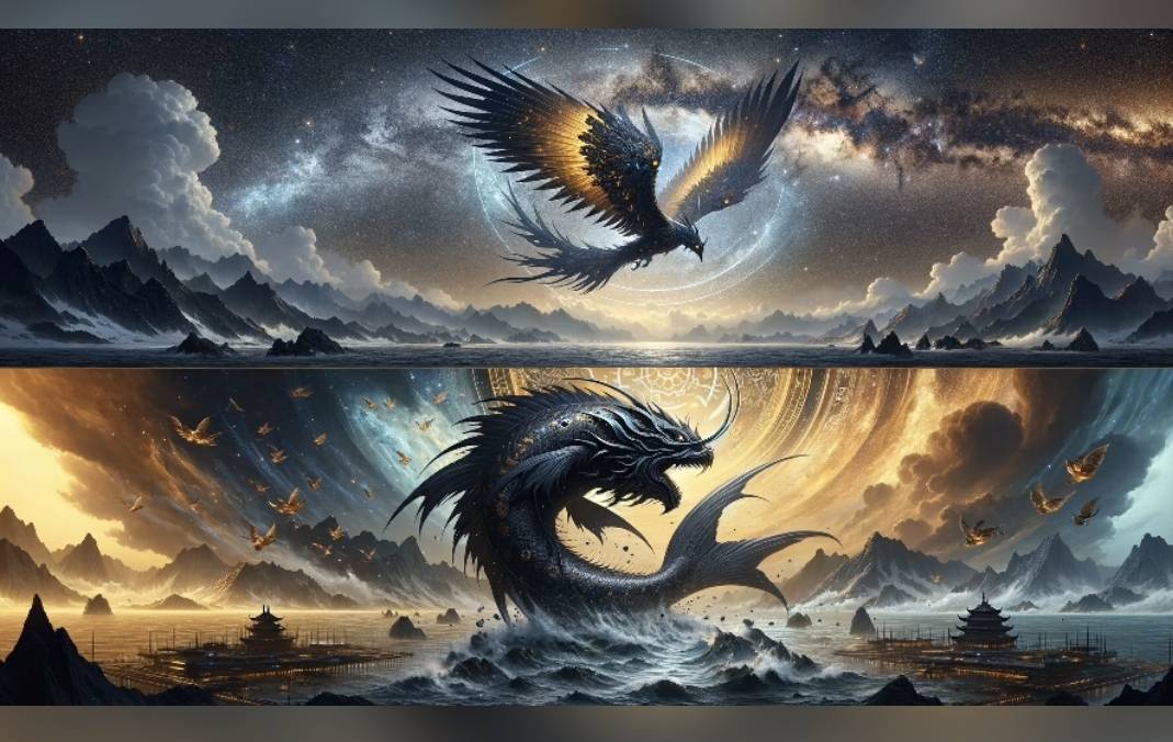 上古神兽之鲲鹏:北冥有鱼,其名为鲲