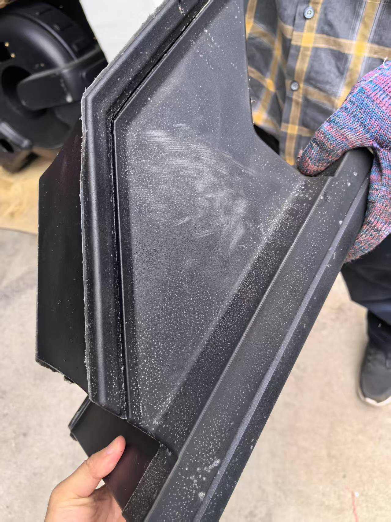 滚塑铝模竟成这副模样