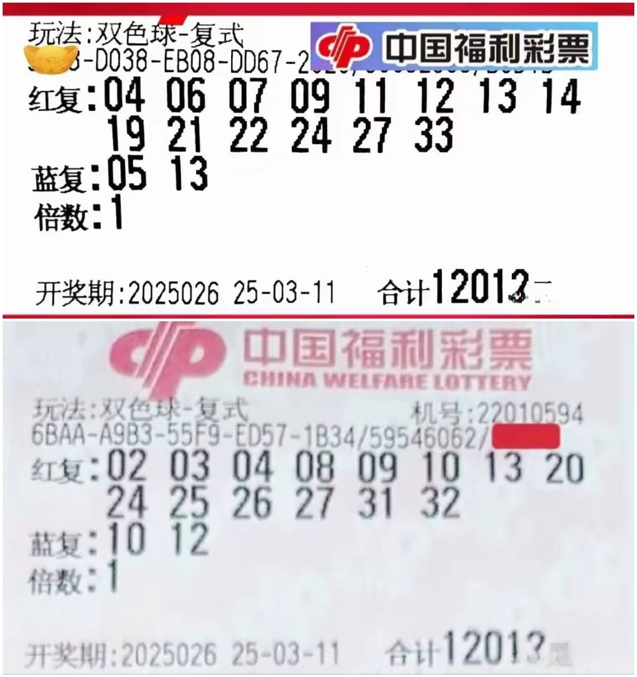 双色球万元复式票赏析:数字编织的梦想之网