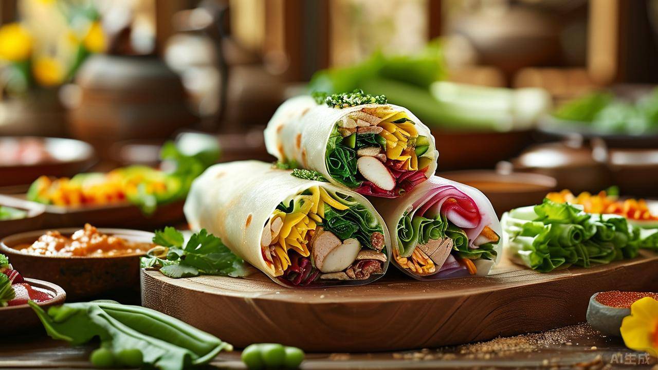 春饼卷菜:经典搭配的味蕾新旅程!