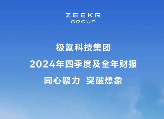 极氪科技集团发布2024年财报!领克全球化拓展再加速_搜狐汽车_搜狐网