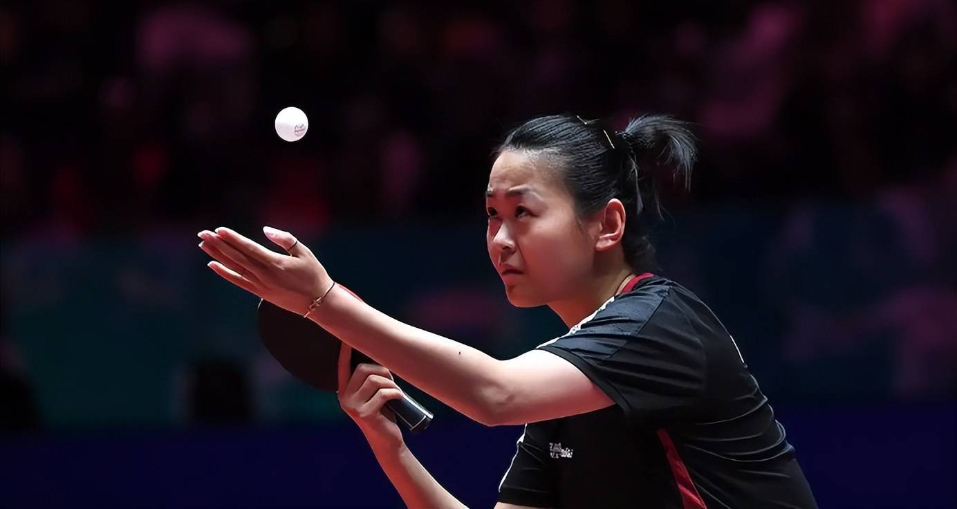 4月15日, 乒乓球单打世界杯一场女单小组赛中,世界第1孙颖莎以4