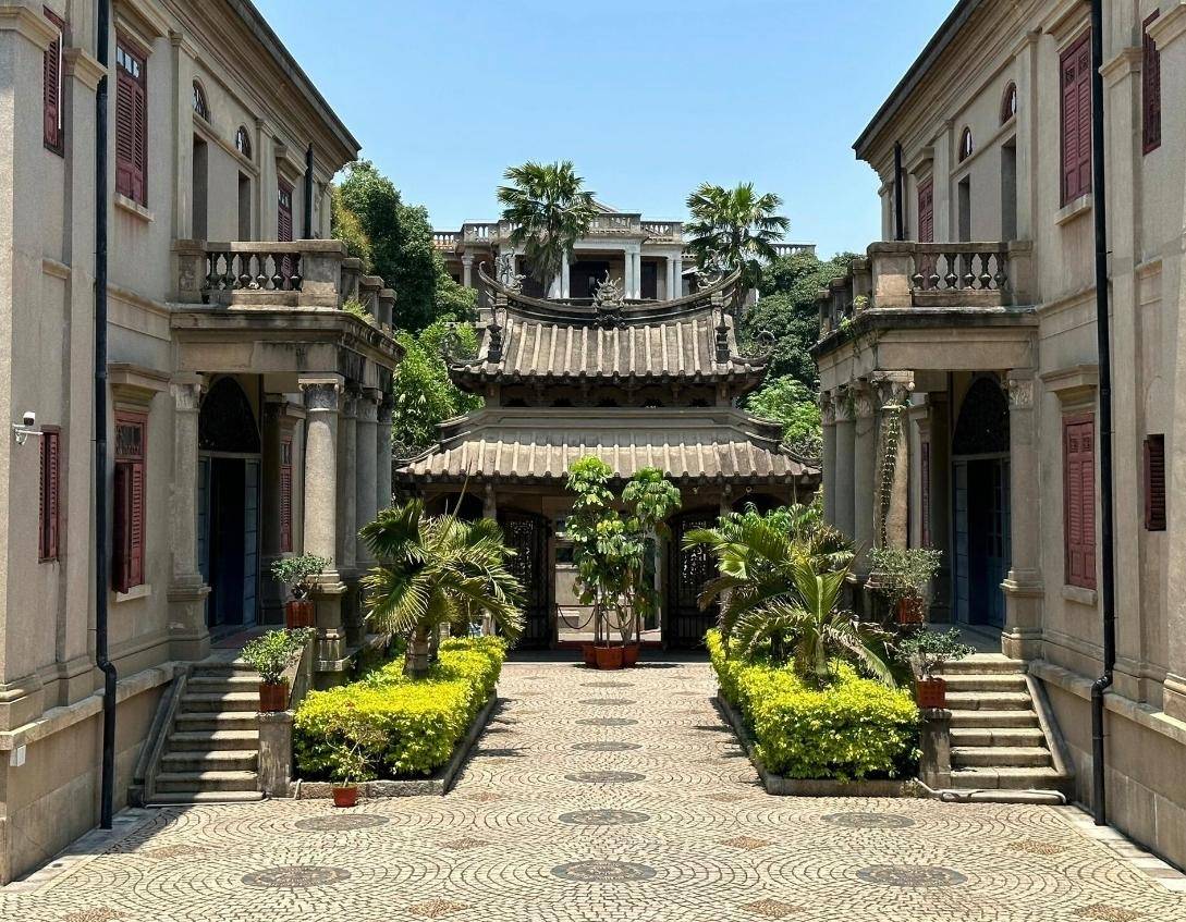 厦门鼓浪屿十大豪宅之海天堂构,中西合璧百年建筑,始建于1921年