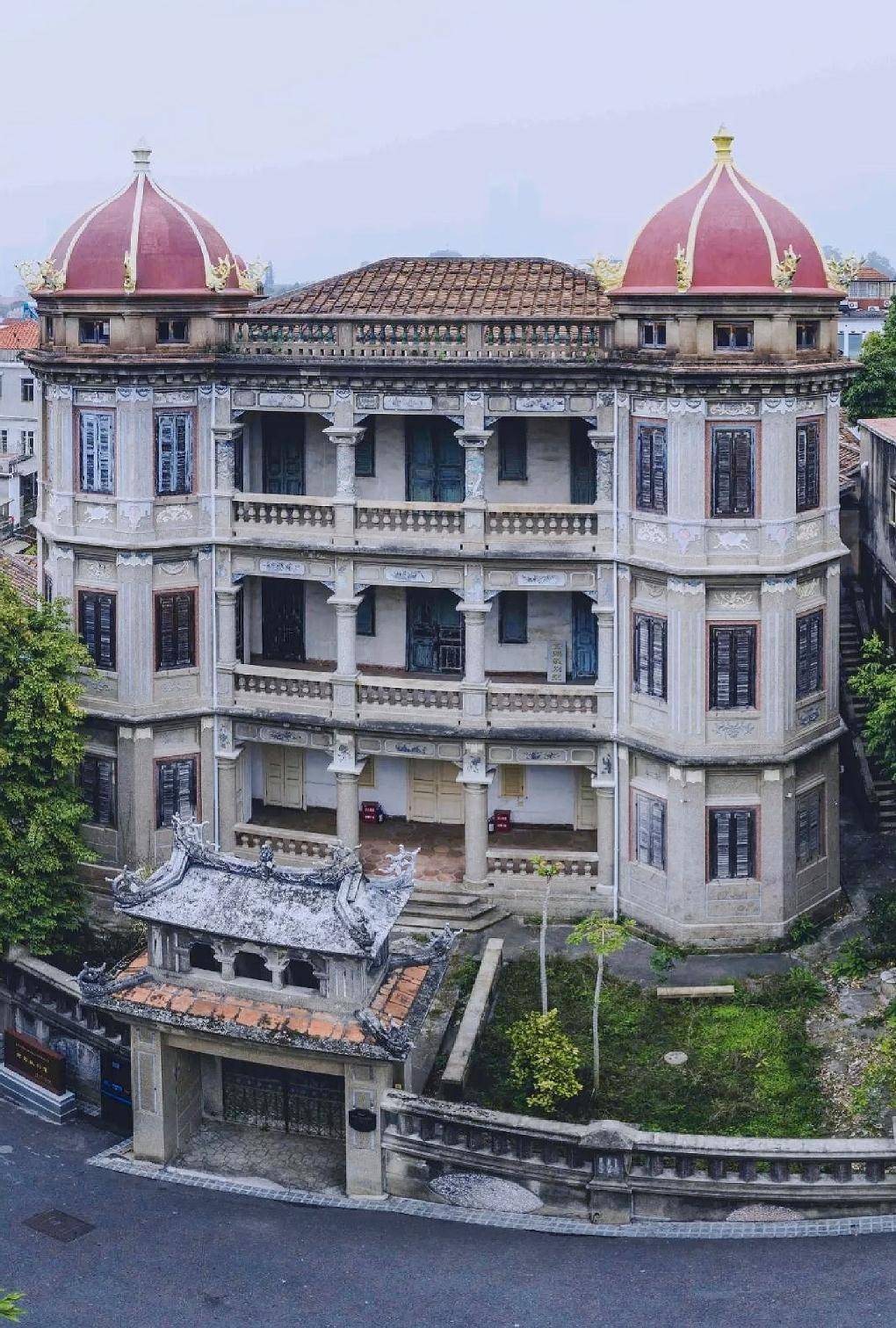 厦门鼓浪屿十大豪宅之金瓜楼,也叫作黄赐敏别墅,始建于1922年