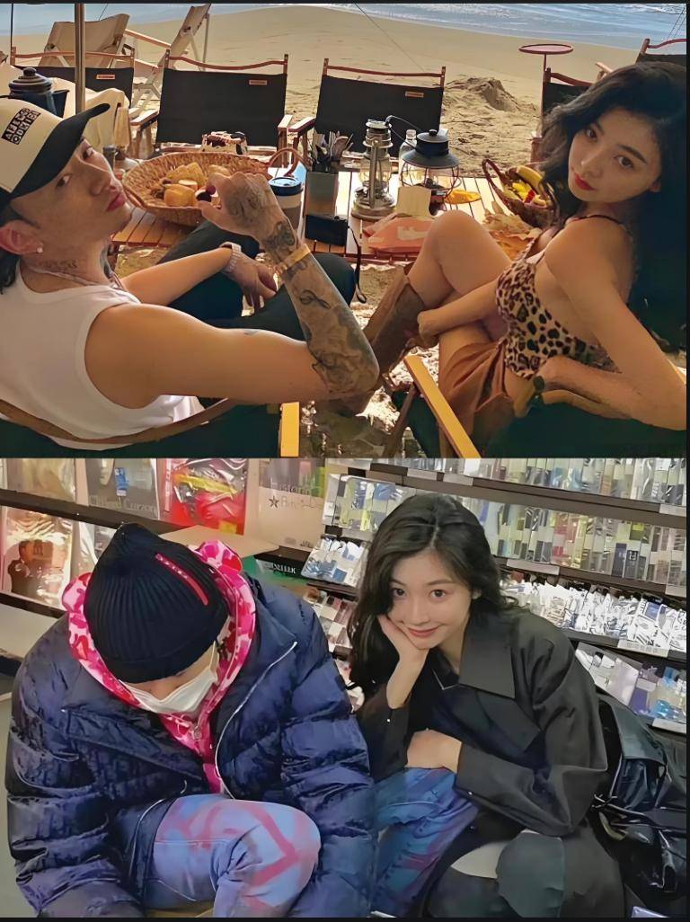 然而,在爱情中的马思唯就显得不一样了,他会在照片中露出傻傻的笑容