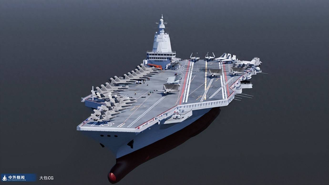 10万吨级的回应！电磁弹射+核动力：中国004型全面对标美国福特级_搜狐网