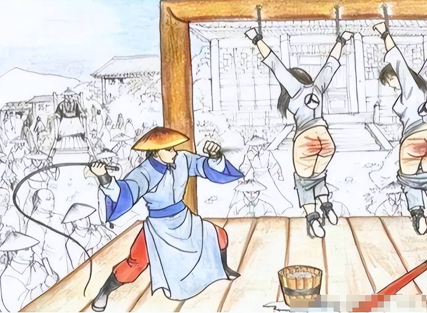 古代有种刑罚叫"虎豹嬉春",专门针对女性,不致死却非常折磨人