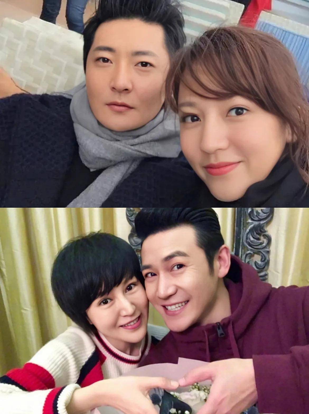 陆毅鲍蕾一家四口与郭京飞鲍莉一家三口同框逛街,13岁儿子罕见露面