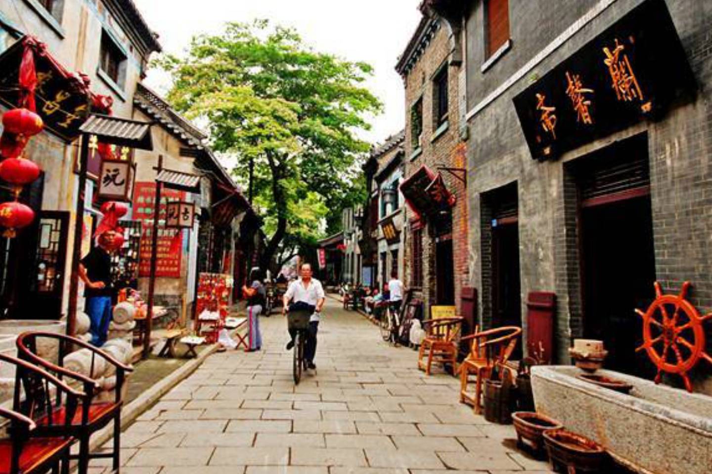 山东周村古商城景区,鲁商文化发源地_建筑群_民俗_街区