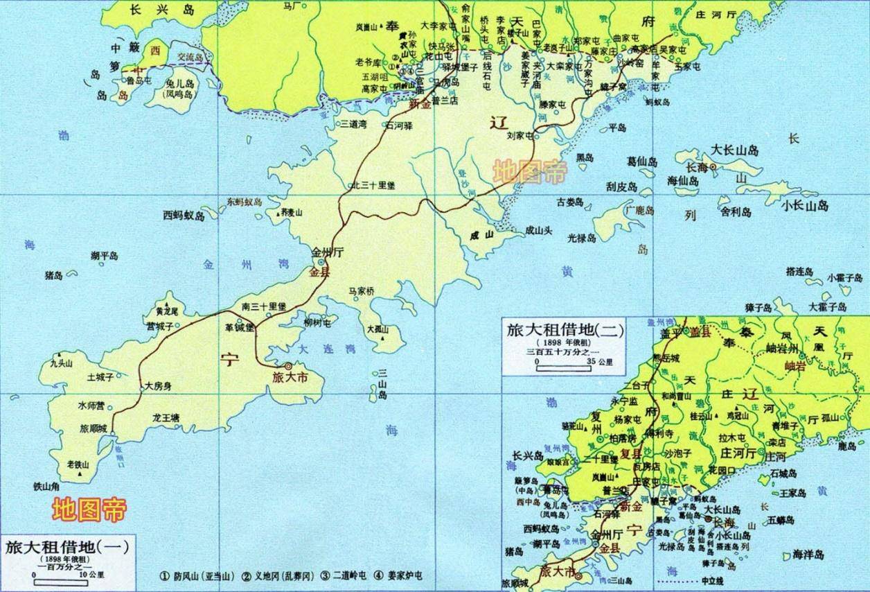 胶州湾在1898年通过《中德胶澳租借条约》被租给了德国