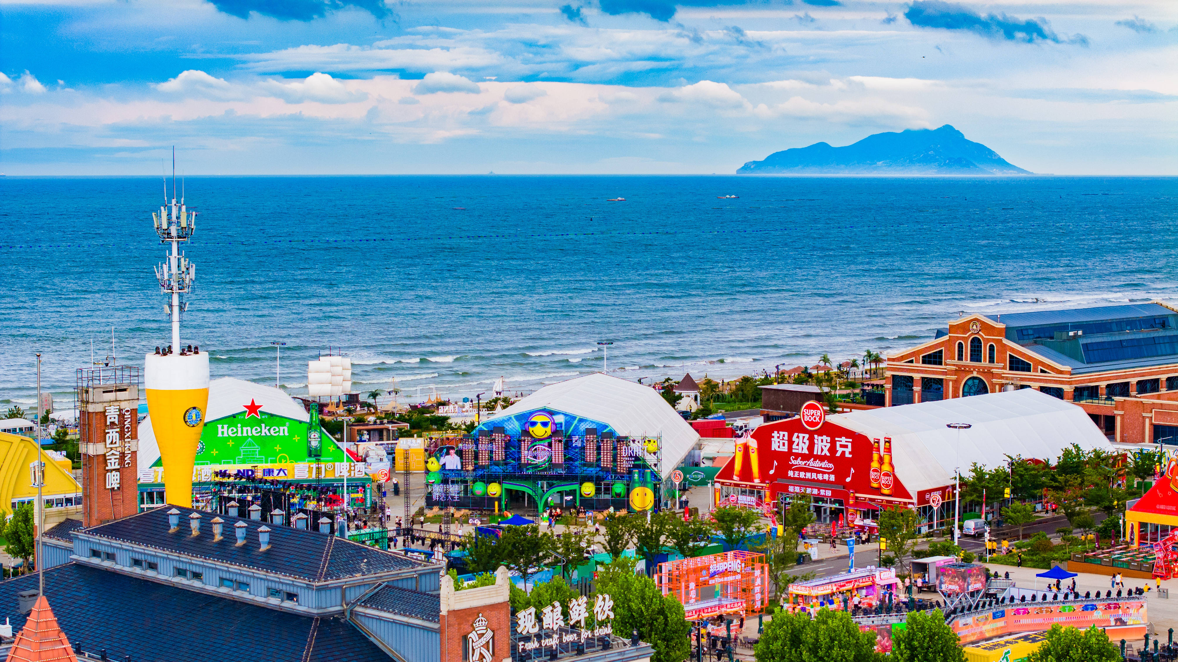 第35届青岛国际啤酒节将于7月18日在青岛西海岸新区金沙滩啤酒城开幕