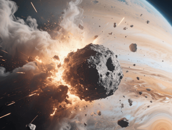 木星是气态行星，为啥彗星撞上去穿不透？