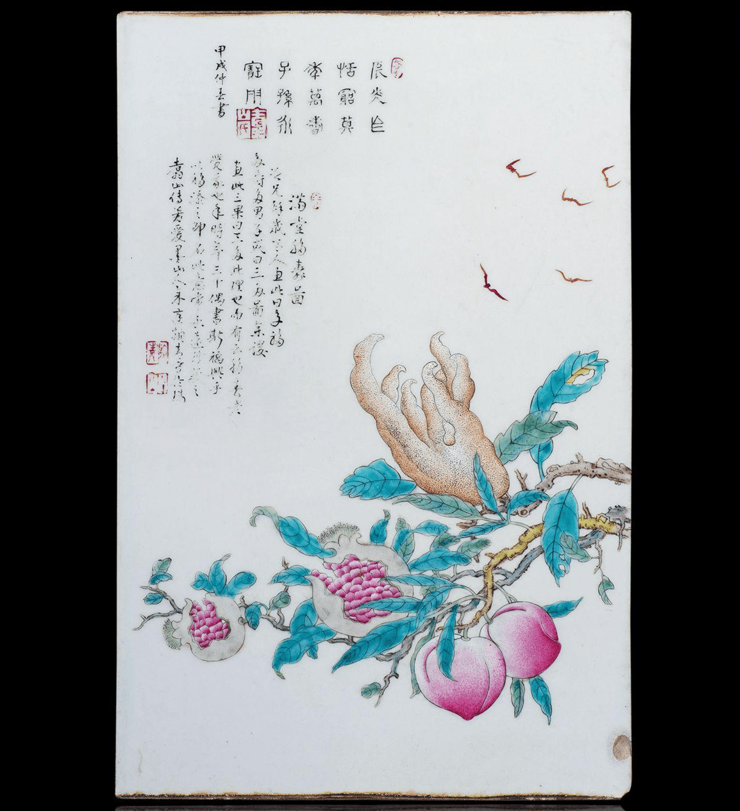 拍卖_瓷板画_年代