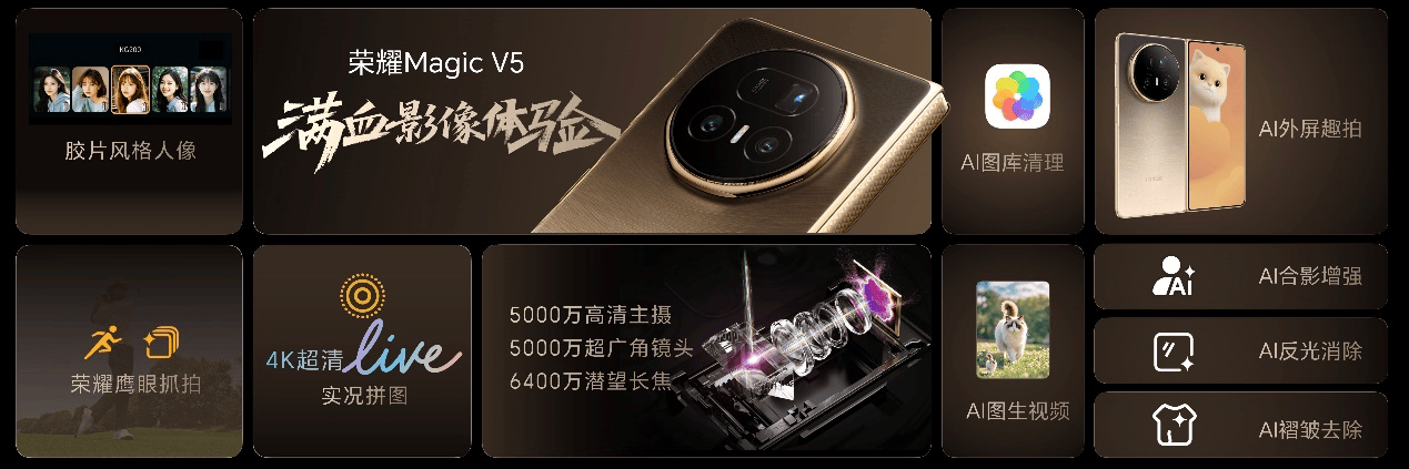 8999元起！荣耀Magic V5 正式发布