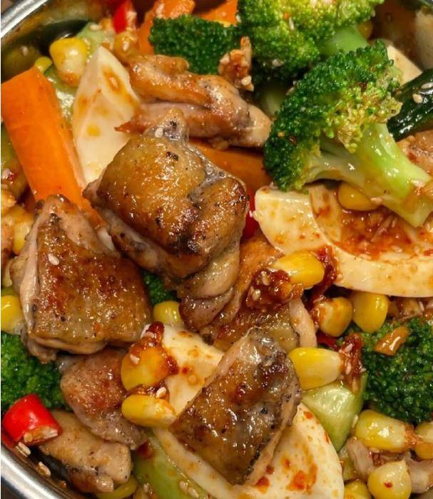 过去，我从未见过我和朋友一起煮过的第二顿饭