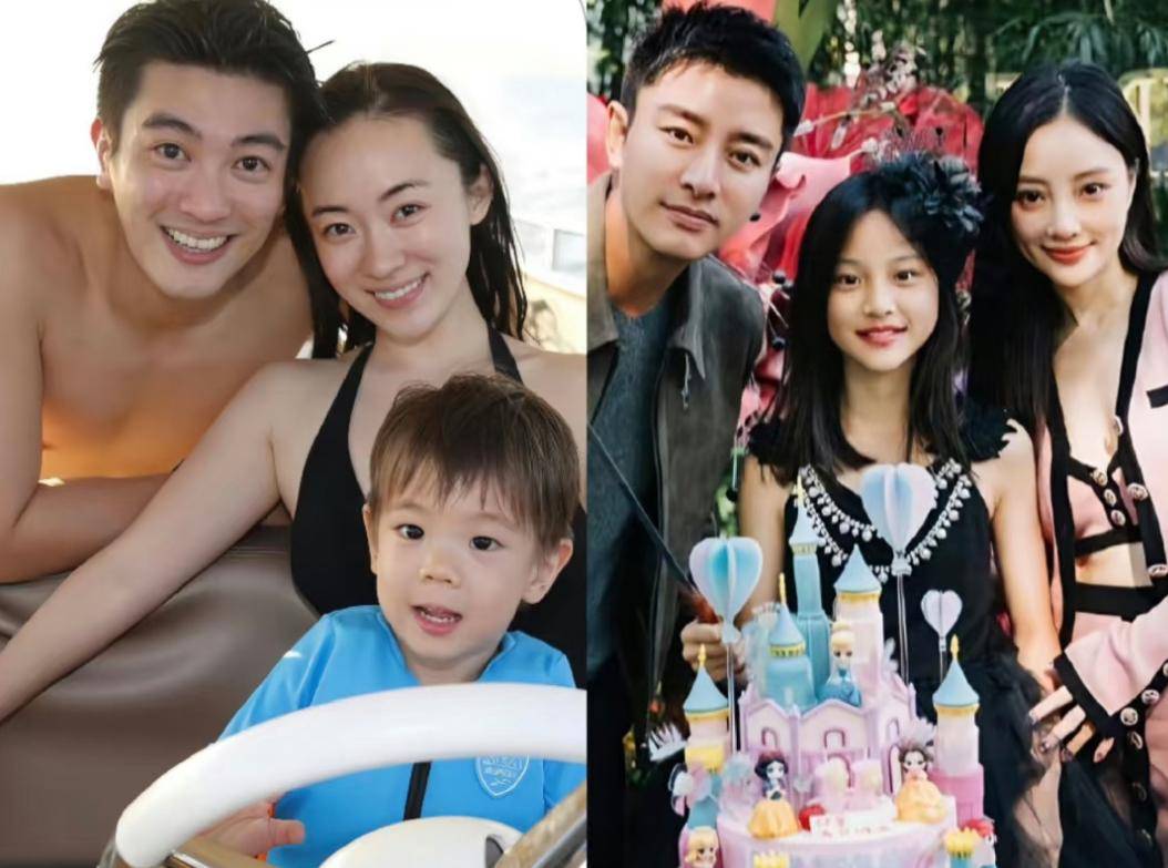 贾乃亮和李小璐合体,与杜江和霍思燕一家游玩,甜馨和嗯哼热聊