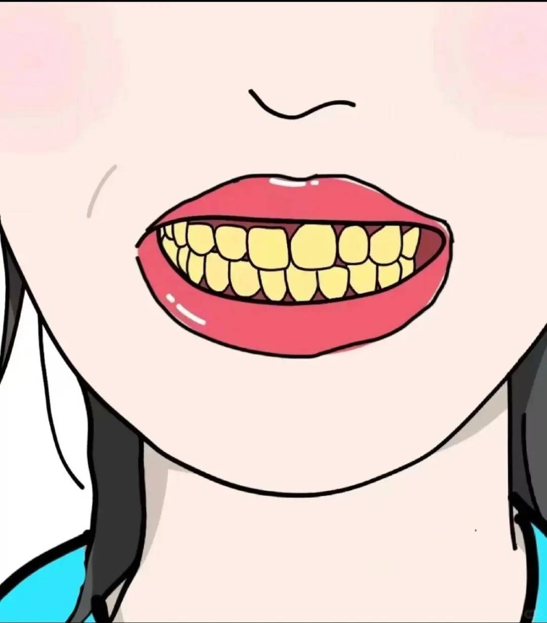 牙齿比较黄怎么办?好自卑,黄牙自救指南!