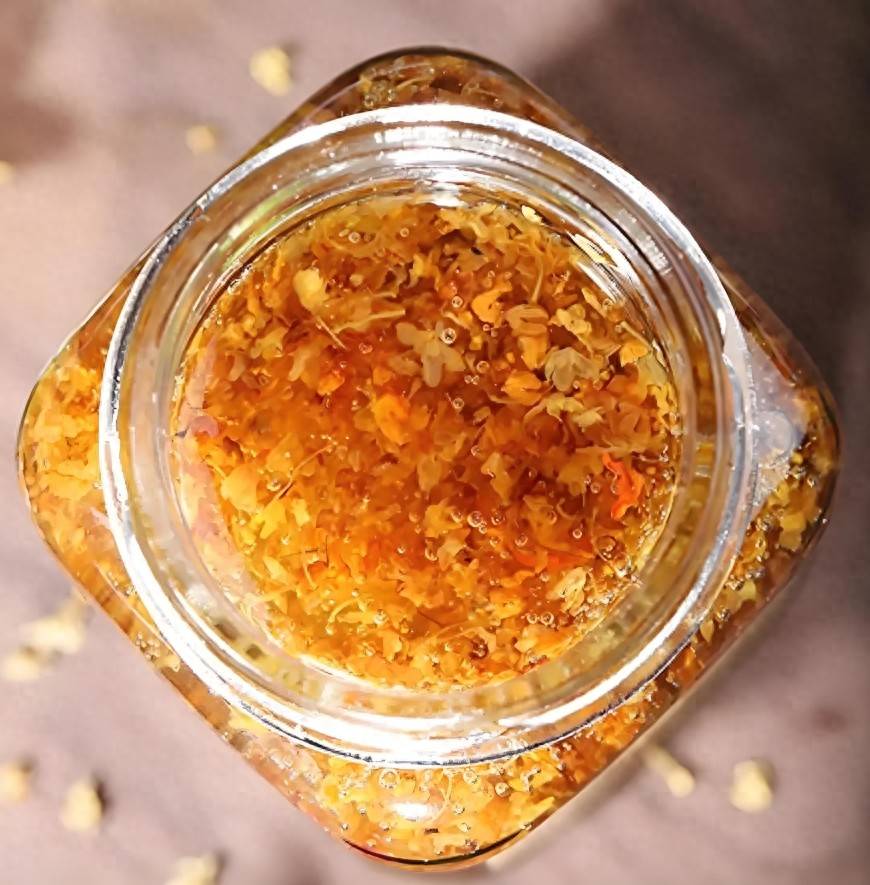 鲜桂花泡蜂蜜能直接食用吗(鲜桂花可以放在蜂蜜中储存吗)