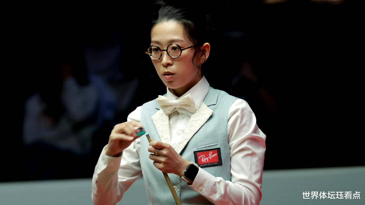 吴安仪创造历史！首位女将挺进斯诺克冠军联赛32强