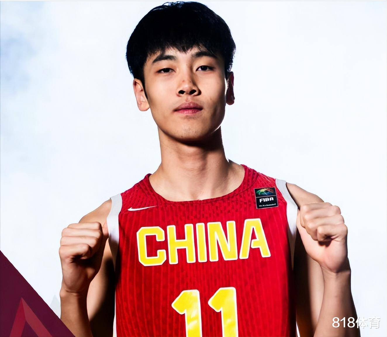 飘了！U19国青张博源，杨瀚森已登陆NBA，期待未来自己也能出征