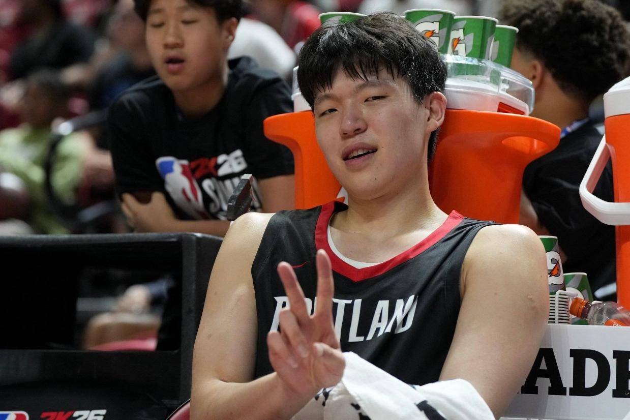 开拓者计划让杨瀚森出战剩余夏联 出战亚洲杯无阻力