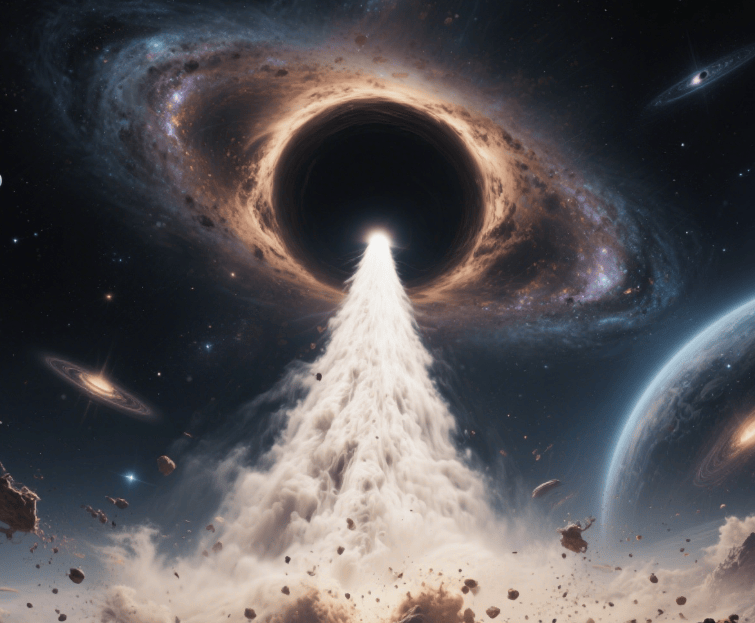 宇宙最强黑洞喷流之一，竟比银河系还大