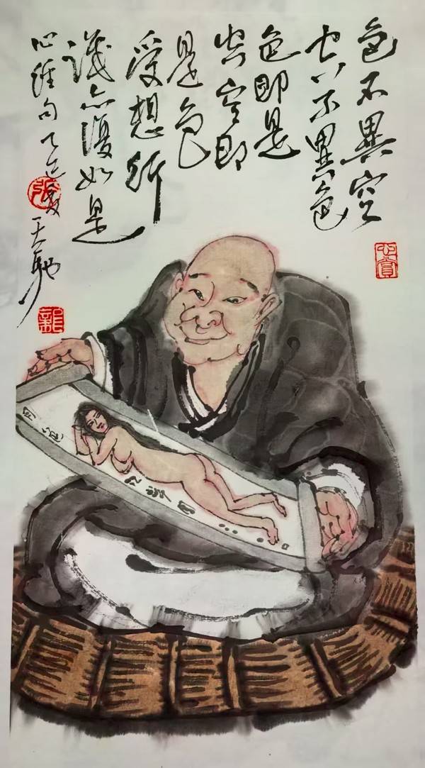 当代著名画家张龙国画作品欣赏