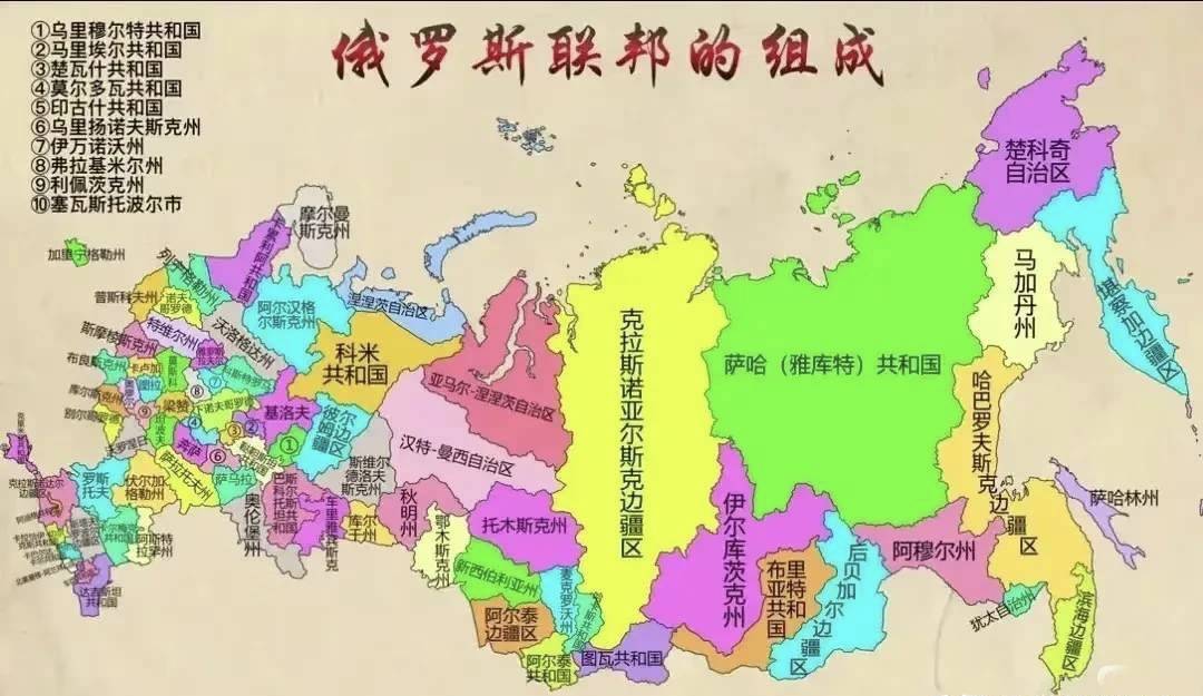 俄罗斯面临"二次解体"危机?第一个露出反骨的,居然不是车臣