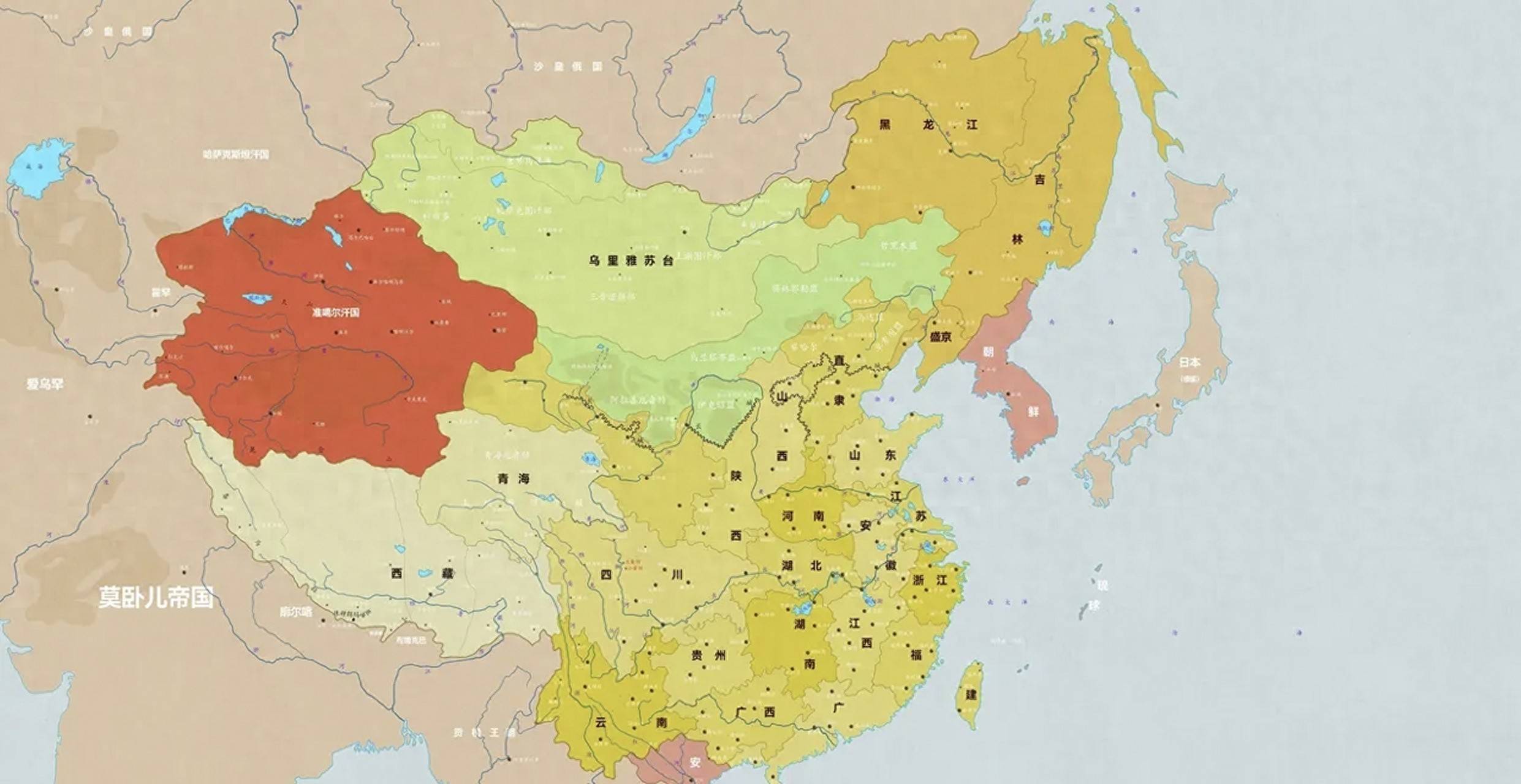 清朝与准噶尔打了70年，虽然损失惨重，却也得到了超乎想象的国土_搜狐网