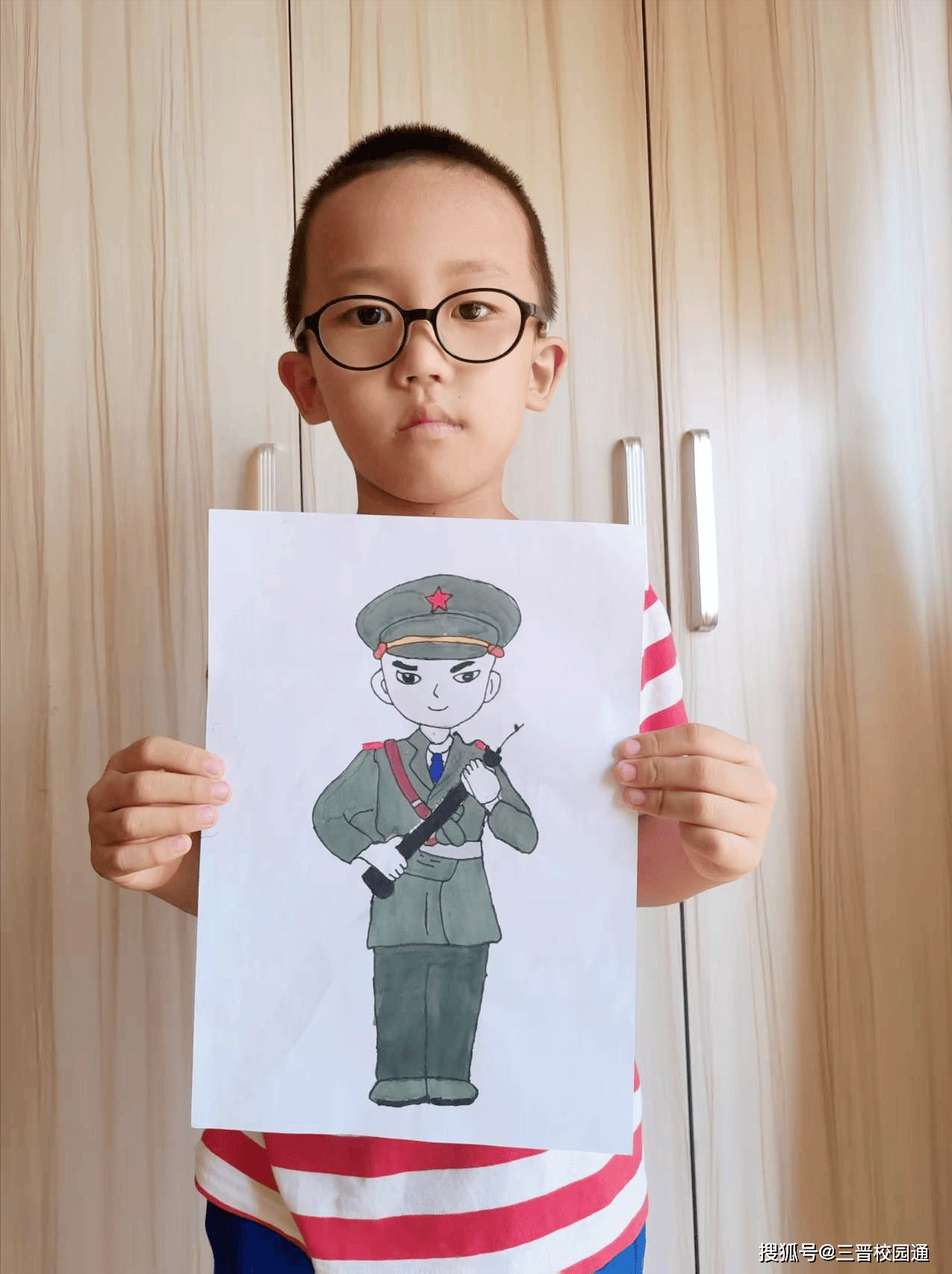 太原迎泽区海边街小学附属幼儿园(康乐四分园)八一建军节主题节日