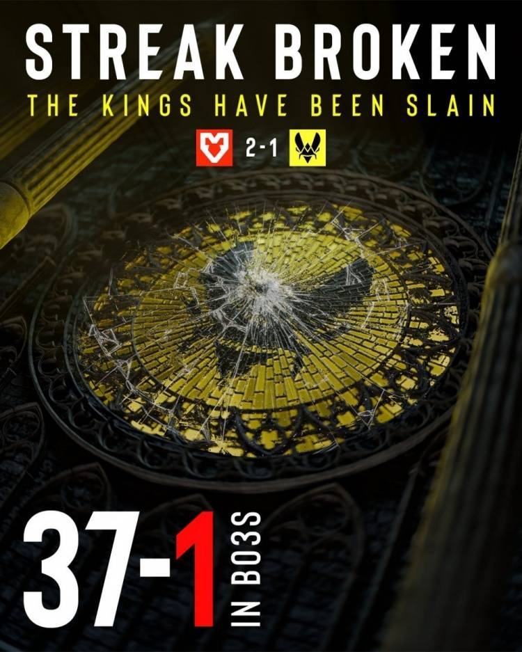 王朝更迭之夜！MOUZ终结小蜜蜂统治时代，Vitality七连冠神话破灭