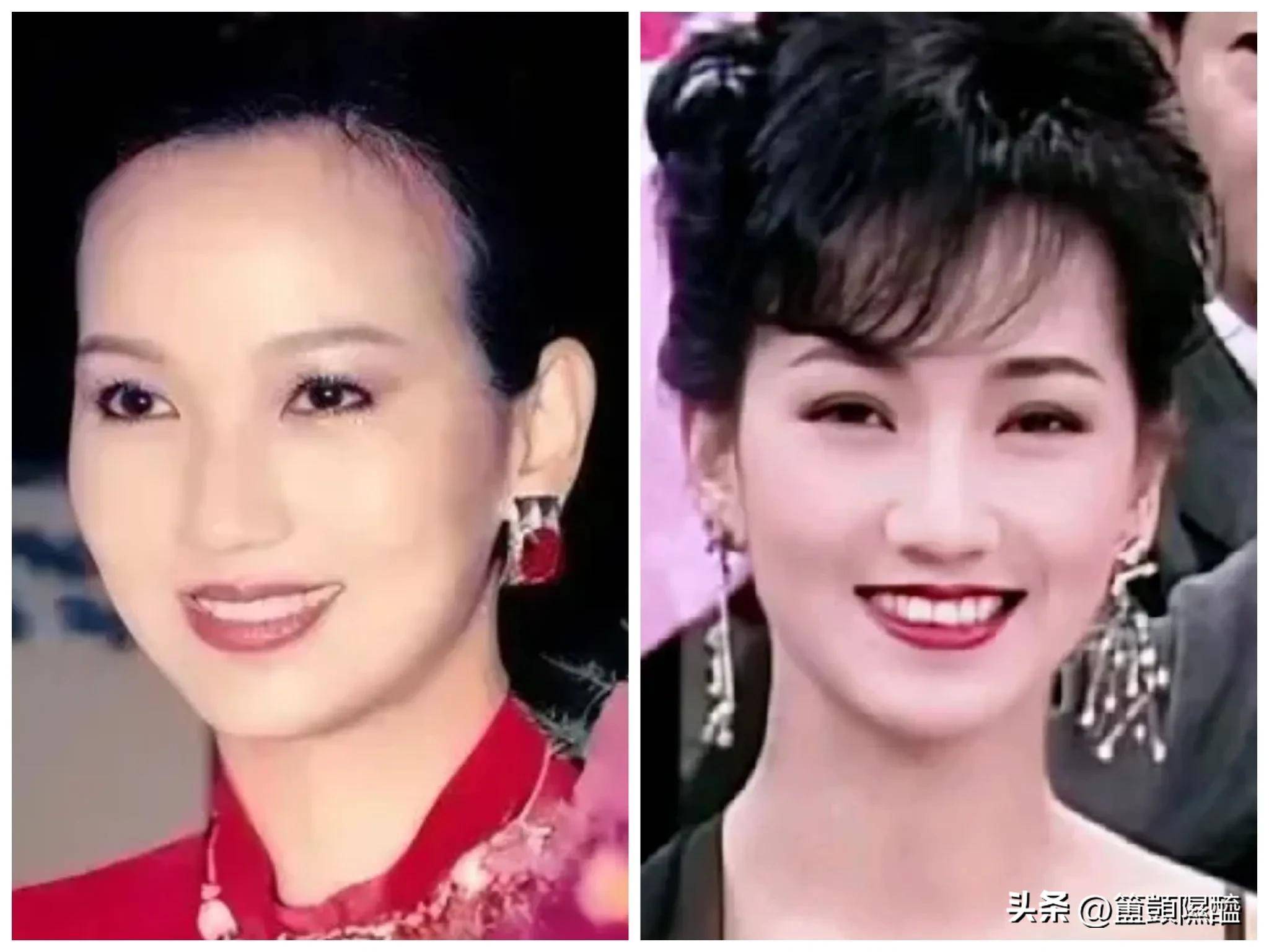 说实话,赵雅芝与刘海的匹配度极高